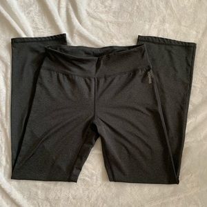 Dark Grey Reebok Flare Leggings